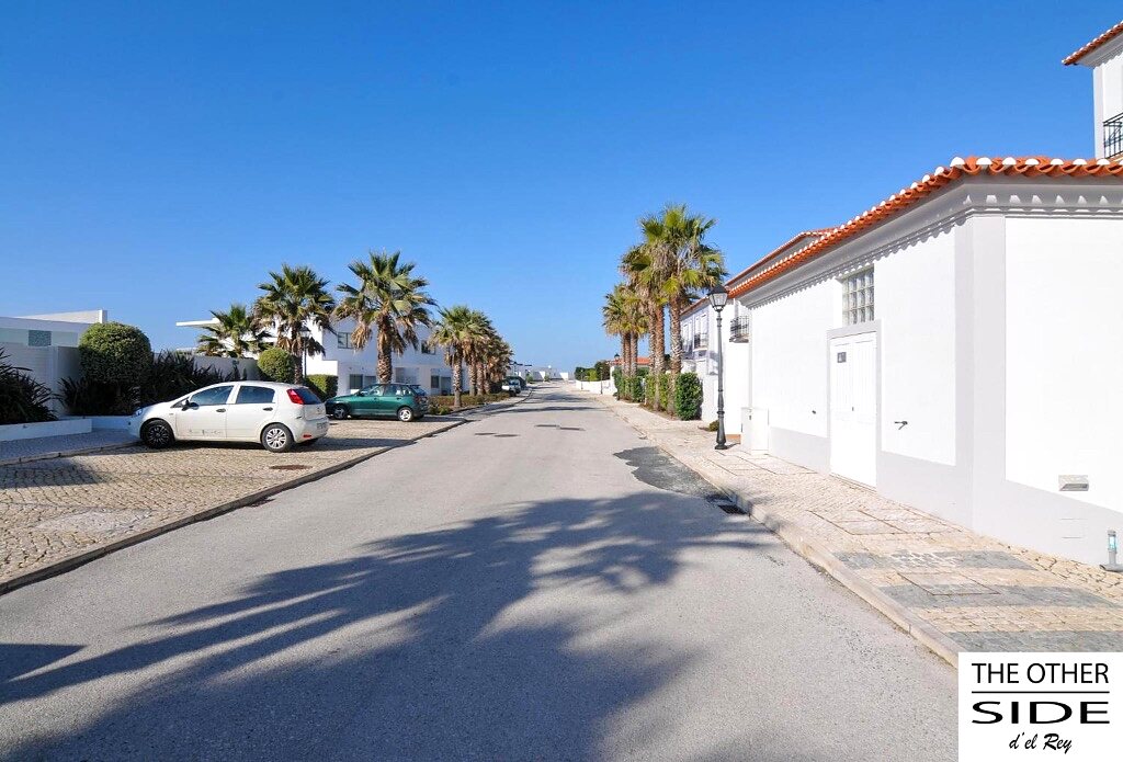 A quiet street of the resort